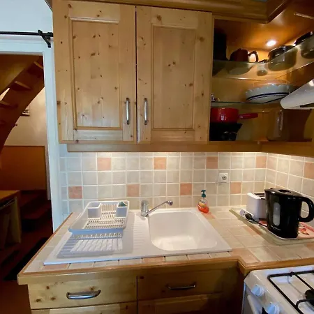 2 Pieces + Mezzanine, Centre Chinaillon, Balcon Sud, Parking Prive - Fr-1-241-190 Apartament Le Grand-Bornand