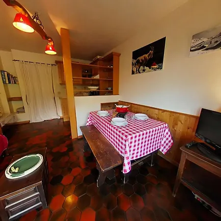 2 Pieces + Mezzanine, Centre Chinaillon, Balcon Sud, Parking Prive - Fr-1-241-190 Apartament Le Grand-Bornand